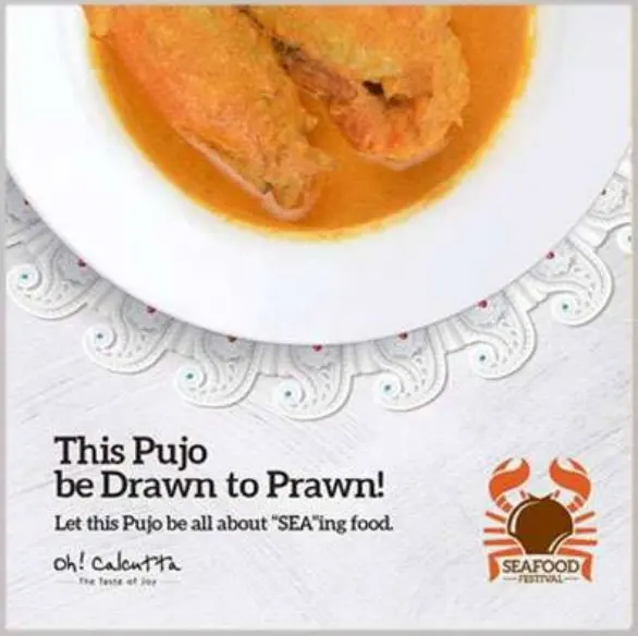 Oh! Calcutta dangler: “This Pujo be drawn to prawn!”